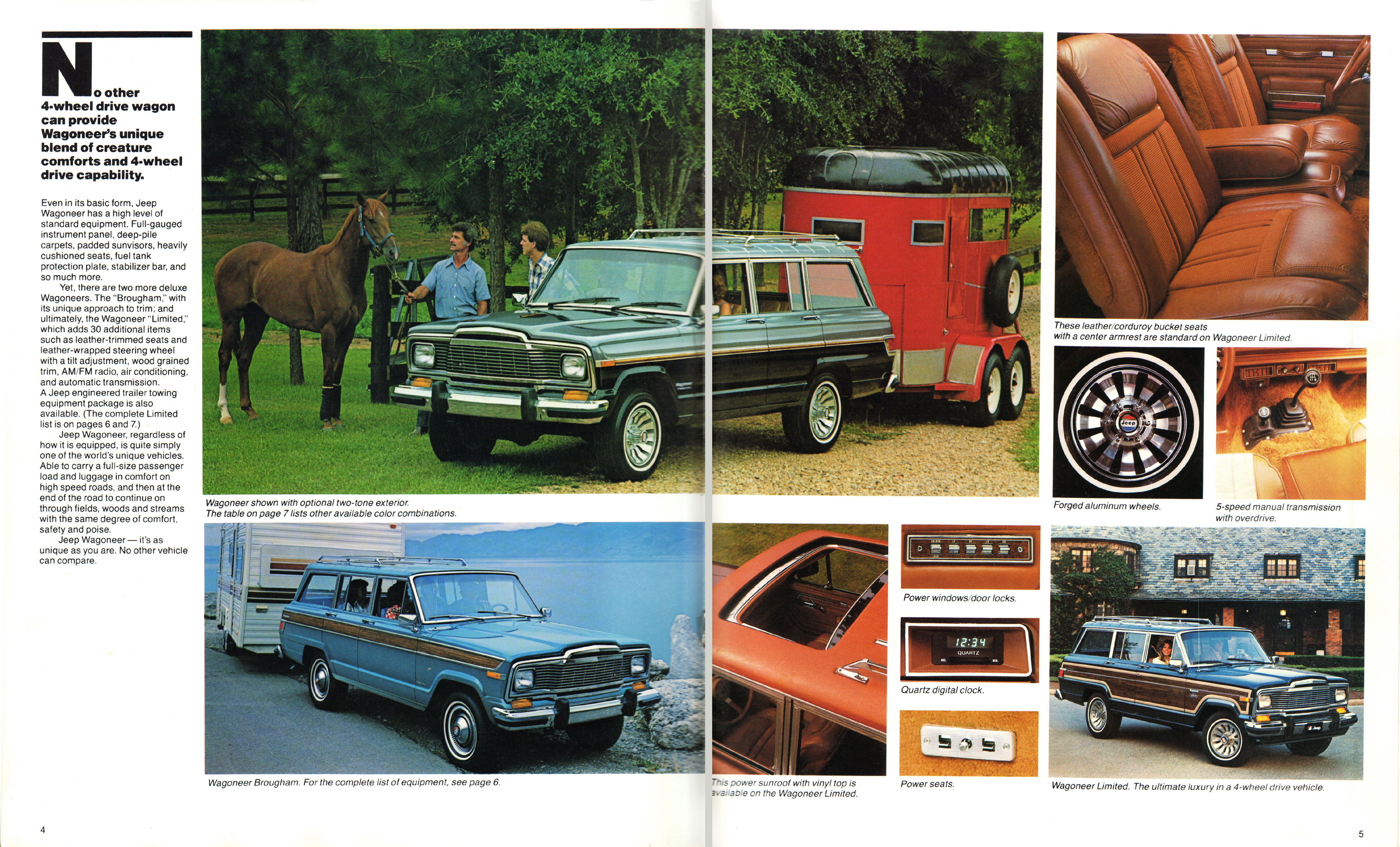 1981 Jeep Wagoneer Brochure Page 6